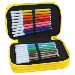 Astuccio completo Sketch giallo e bianco
