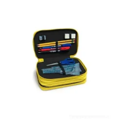 Astuccio completo Sketch giallo fluo