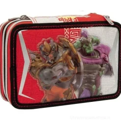 Astuccio completo triplo scomparto Gormiti