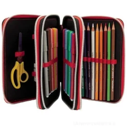 Astuccio completo triplo scomparto Gormiti