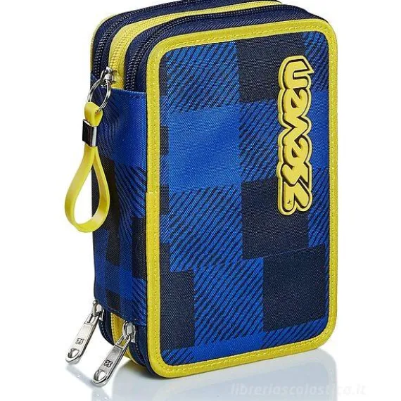 Astuccio completo triplo scomparto Check
