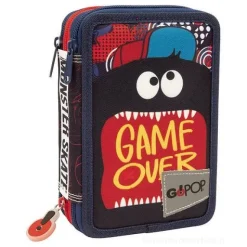 Astuccio completo triplo scomparto GoPop Skate