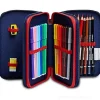 Astuccio completo triplo scomparto Spiderman