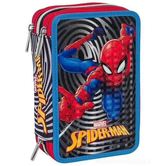 Astuccio completo triplo scomparto Spider-Man The Greatest Hero