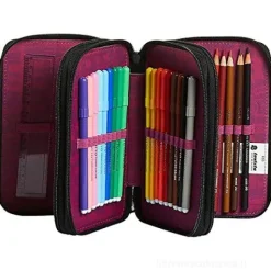 Astuccio completo triplo scomparto Invicta Wildflowers