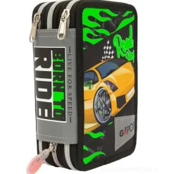Astuccio completo triplo scomparto GoPop Monster Truck