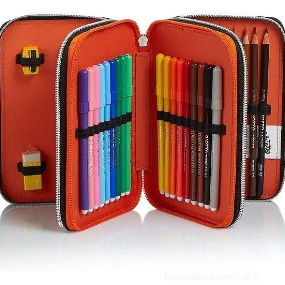 Astuccio completo triplo scomparto Nerf