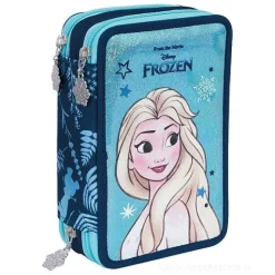 Astuccio completo triplo scomparto Frozen