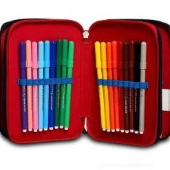 Astuccio completo triplo scomparto Spider-Man
