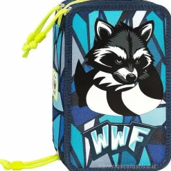 Astuccio completo 3 zip WWF procione