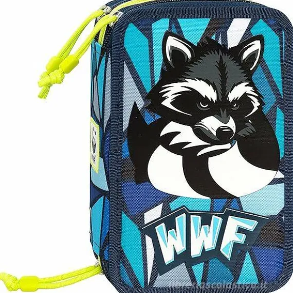 Astuccio completo 3 zip WWF procione
