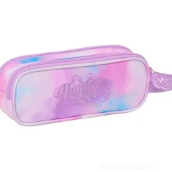 Astuccio Doppio Demon Hunters Rosa Kpop
