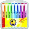 Astuccio 8 evidenziatori Stabilo Swing Cool