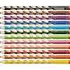 Astuccio 12 matite colorate ergonomiche per destrorsi Easy Start con temperino