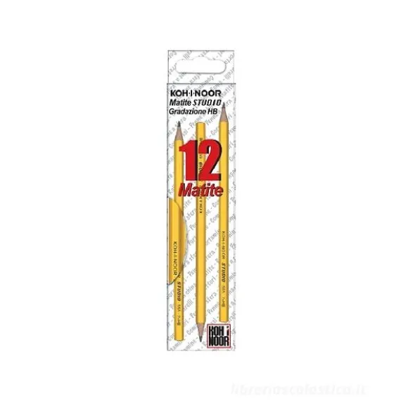 Astuccio 12 matite in grafite Studio HB