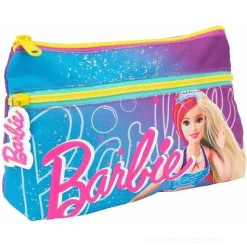 Astuccio maxi bustina 2 scomparti Barbie