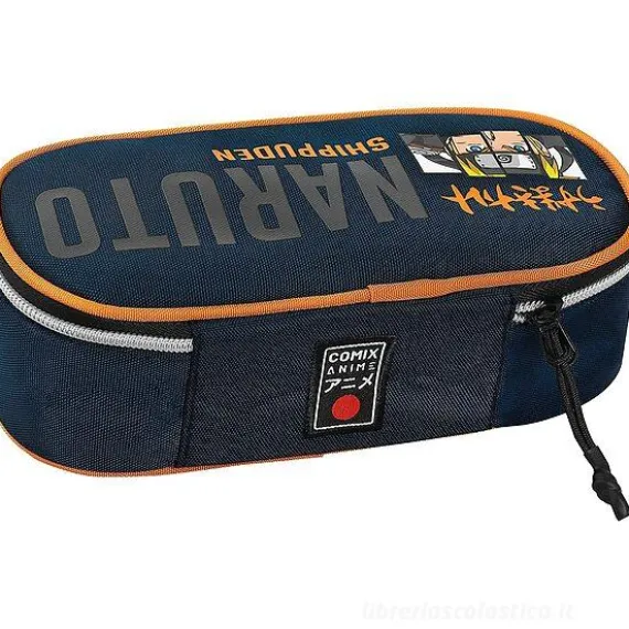 Astuccio ovale organizzato Comix Anime Naruto Shippuden