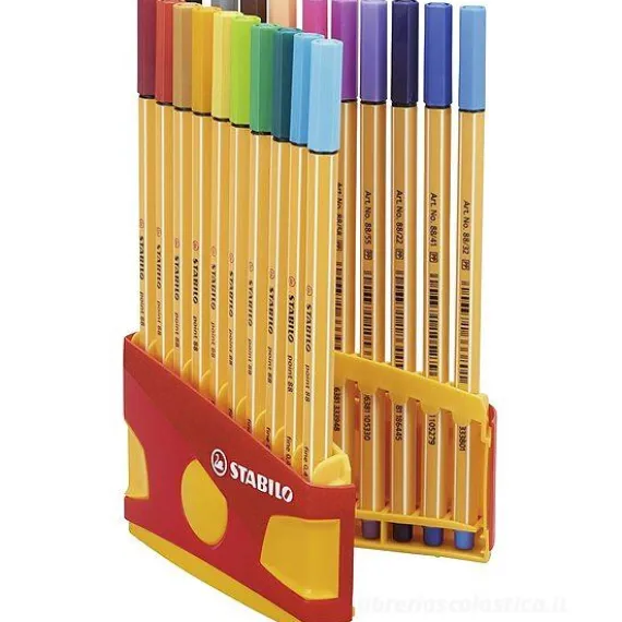 Astuccio 20 pennarelli Fineliner Point 88