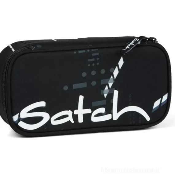 Astuccio Satch rigido extra large con divisorio portapenne e finestra per l'orario Ninja Matrix