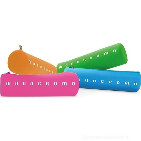 Astuccio tombolino in silicone soft touch Monocromo (colori assortiti)
