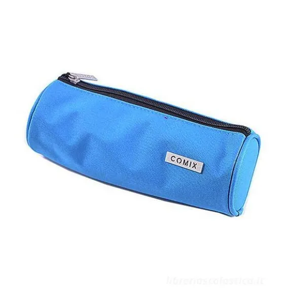 Astuccio tombolino monocolore Comix. Cobalto