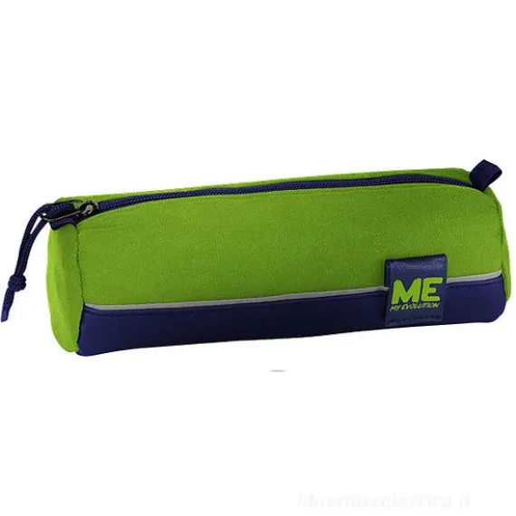 Astuccio tombolino reversibile ME My Evolution. Blu e verde