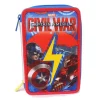 Astuccio Triplo Civil War Captain America