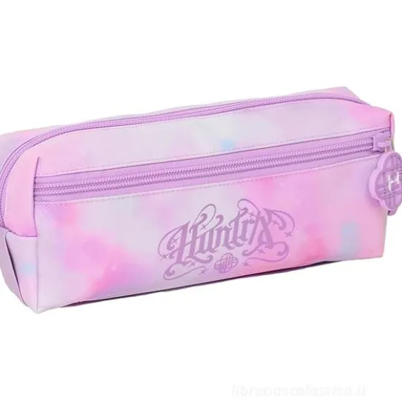 Astuccio Triplo Demon Hunters Rosa Kpop