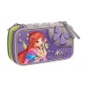 Astuccio triplo scomparto Winx completo con 43 pezzi