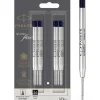 Blister 10 refill penna a sfera QuirkFlow nero