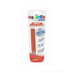 Blister 3 refill per penna cancellabile OOPS rosso