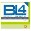 Blocco da disegno BL4 20 fogli bianchi lisci 33x48 cm