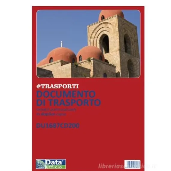 Blocco 50 documenti di trasporto autoricalcanti formato A4