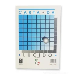 Blocco 10 fogli carta da lucido formato A4 cm 21x29,7