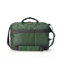Borsa a 2 manici Bi-Bag Job in tessuto verde cm 42x28x14 (9235JBL24)