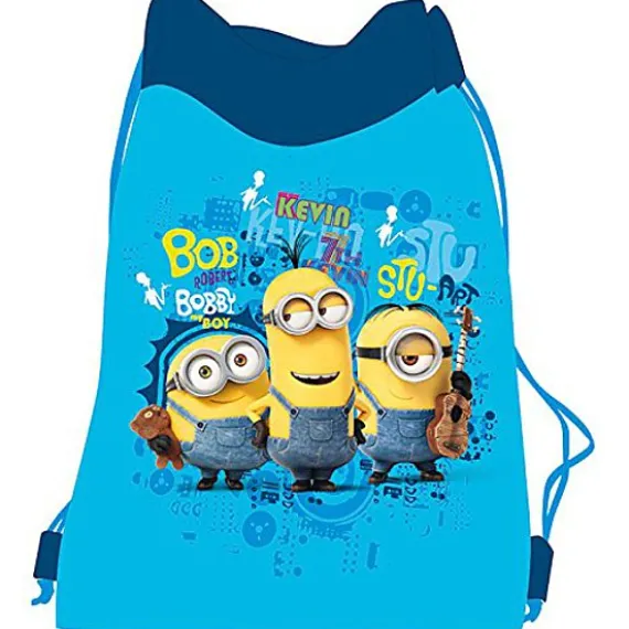 Borsa Minions Blu 30x40 (7169)