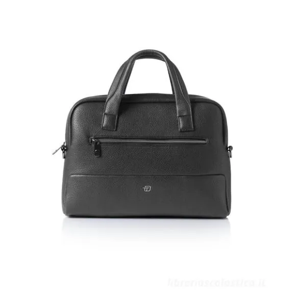 Borsa porta computer Slim Gate Trended in ecopelle nero (9216GAT34)