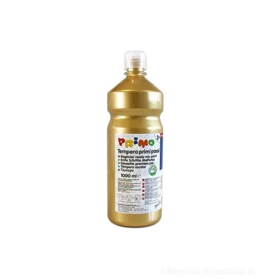 Bottiglia tempera Primo 1000 ml Oro (204BR1000920)