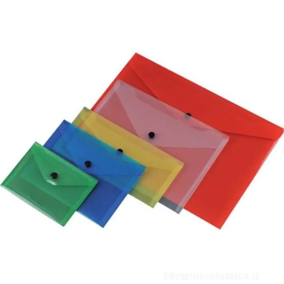 Busta con bottone DB-802 in formato A7