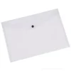 Busta con bottone formato A4 trasparente