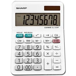 Calcolatrice da tavolo EL-310WB