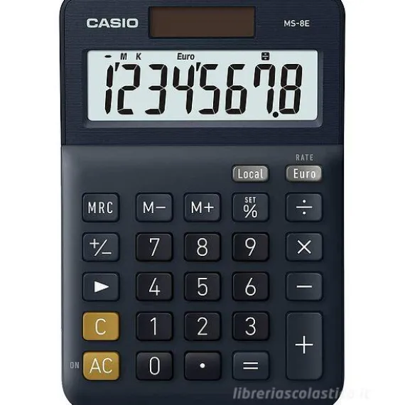 Calcolatrice da tavolo Extra Large Display Gray MS-8E-W-EP