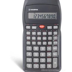 Calcolatrice scientifica Osama con custodia 10 cifre Nera (OS 134/10)