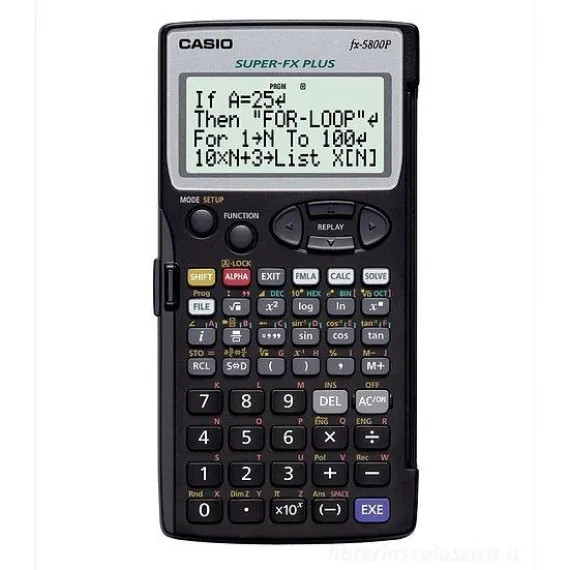 Calcolatrice scientifica programmabile FX-5800P