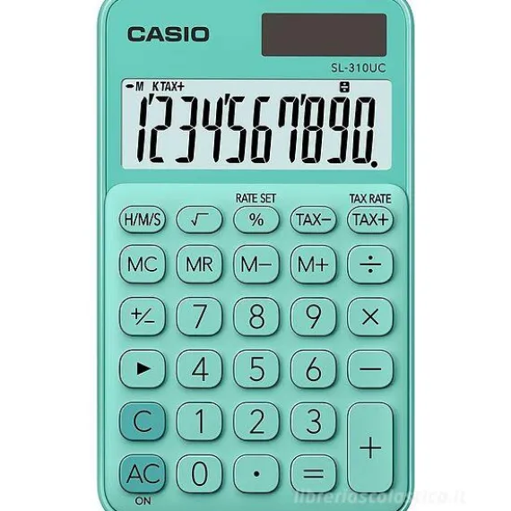 Calcolatrice SL-310-UC verde
