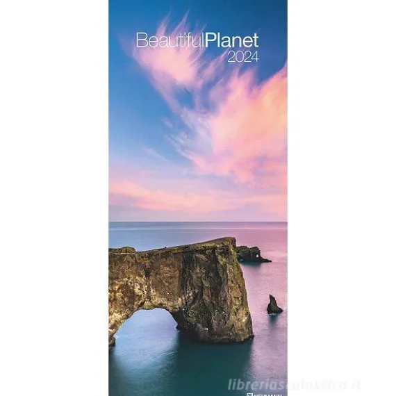 Calendario 2024 Beautiful Planet cm 30x70