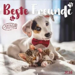 Calendario 2026 Best Friends cm 30x30