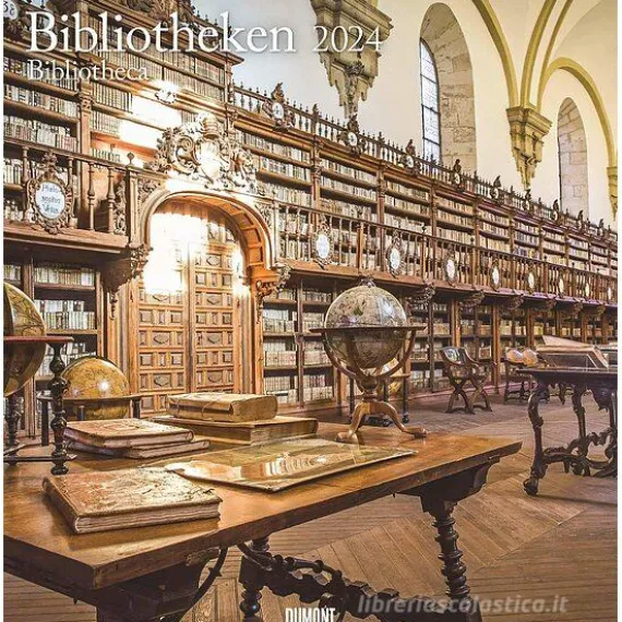 Calendario 2024 Bibliotheken cm 45x48