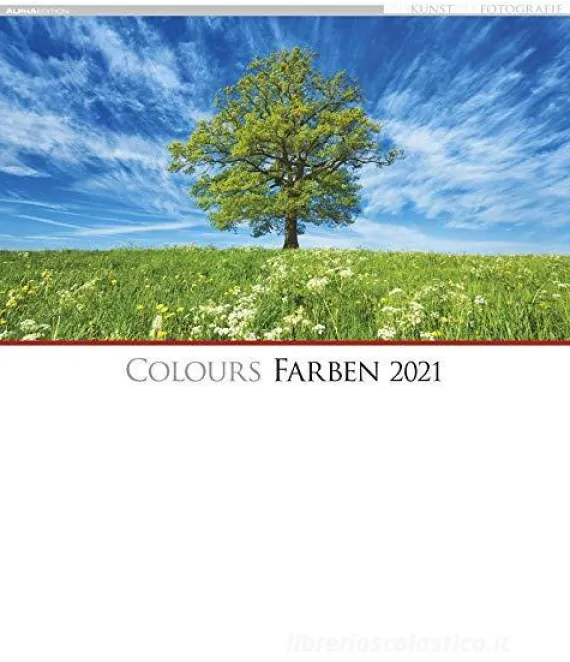 Calendario 2021 Colours 49,5x34