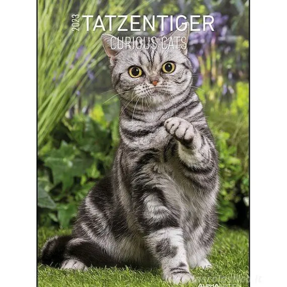 Calendario 2023 Curious Cats 29,7x42